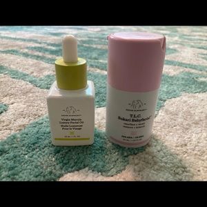 Drunk Elephant Sukari Babyfacial and Virgin Marula Luxury Facial Oil